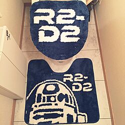 バス/トイレ/R2-D2/スターウオーズ/しまむら　/new!...などのインテリア実例 - 2016-01-12 19:44:36