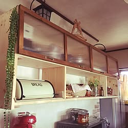 キッチン/DIY/観葉植物/食器/カフェ風...などのインテリア実例 - 2016-07-12 13:06:33