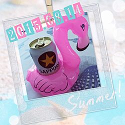 机/BEER!!/flamingo大好き♡/フラミンゴ/RC湘南LOVE♡のインテリア実例 - 2015-08-14 14:30:09
