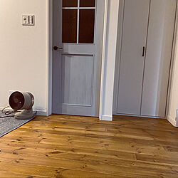 LIXIL室内ドア/無垢の床/木のある暮らし/部屋全体のインテリア実例 - 2021-09-18 20:00:07