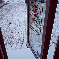 玄関/入り口/書斎からの眺め/雪景色のインテリア実例 - 2022-01-21 10:08:03