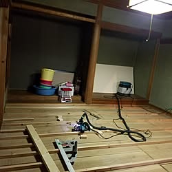 部屋全体/畳からフローリング/DIY/和室/お金をかけない...などのインテリア実例 - 2017-06-15 21:28:45