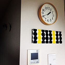 壁/天井/北欧/手作り/時計のインテリア実例 - 2014-08-17 17:55:30