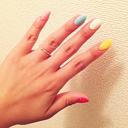 机/Nail/セルフネイル/new!のインテリア実例 - 2014-05-26 17:14:14