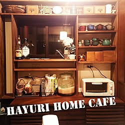 キッチン/食器棚/DIY/和カフェ/古民家カフェのインテリア実例 - 2015-01-31 18:28:36