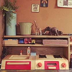 リビング/おもちゃ収納/DIYのインテリア実例 - 2016-01-23 07:27:26