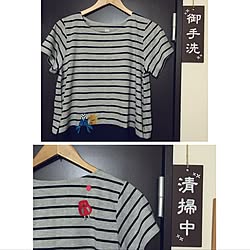 バス/トイレ/7maroさん♪やったよ〜（笑）/Design Tshirts Store/ダイソー 御手洗の札/RCに会えて♪本当に良かった♪...などのインテリア実例 - 2017-06-25 18:30:19