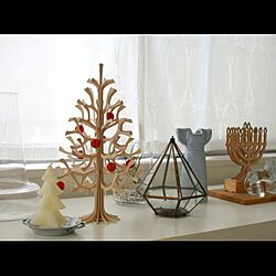 棚/観葉植物/オーナメント/クリスマスツリー/lovi...などのインテリア実例 - 2015-12-09 17:11:06