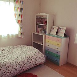 ベッド周り/IKEA/子供部屋女の子/子供部屋/昭和の家具のインテリア実例 - 2016-09-04 16:21:30