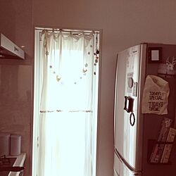キッチン/雑貨/IKEA/キッチンカウンターから/冷蔵庫の横のインテリア実例 - 2014-01-14 10:11:39
