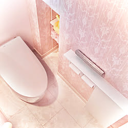 TOTO/TOTOトイレ/子供のいる暮らし/トイレの収納/アクセントクロス...などのインテリア実例 - 2020-03-25 15:55:26