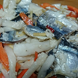 秋刀魚の飯ずし/サンマ/いいね&フォローありがとうございます♡/自分で作る/秋刀魚の刺し身...などのインテリア実例 - 2019-11-06 18:59:39