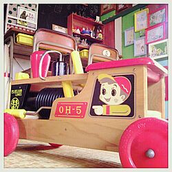 リビング/おもちゃ/DIY/こどもアイテム/子供と暮らす。のインテリア実例 - 2013-09-30 13:37:42