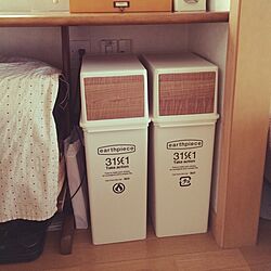 リビング/ゴミ箱 分別のインテリア実例 - 2014-04-08 08:32:47