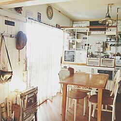 キッチン/DIY/団地/照明/板壁...などのインテリア実例 - 2014-06-25 22:30:13