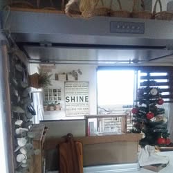 クリスマスツリー/natural kitchen/DIY/DIY棚/ミーツ...などのインテリア実例 - 2016-11-19 08:13:48
