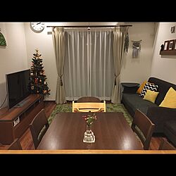 150cm/クリスマスツリー/クリスマス/無印良品/IKEA...などのインテリア実例 - 2016-11-17 13:29:55