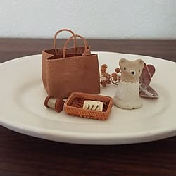 棚/かわいいアイテム/陶器/陶器の置物/作家さんの作品♡...などのインテリア実例 - 2023-07-18 09:28:38