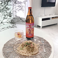 3COINS/お酒/昼から飲んでます/ランチ/茜霧島...などのインテリア実例 - 2022-06-12 17:07:17