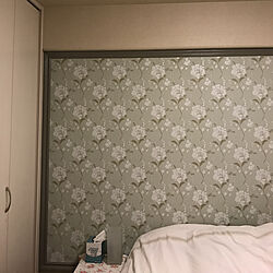 ベッド周り/サンゲツ壁紙のインテリア実例 - 2018-03-28 21:18:22
