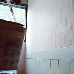 壁/天井/脱衣場/DIY/壁紙/ペンキ塗り...などのインテリア実例 - 2015-07-28 18:15:34