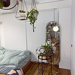 IKEA/一人暮らし/観葉植物/壁/天井のインテリア実例 - 2023-04-23 22:04:31