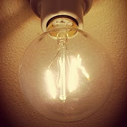 バス/トイレ/照明/エジソン電球LEDのインテリア実例 - 2016-10-01 09:38:52