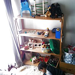ベッド周り/おもちゃ/子供部屋/DIYのインテリア実例 - 2013-12-25 14:15:46