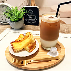 カフェタイム/ダイソー食器/テーブルコーデ/一人暮らし/ニトリ...などのインテリア実例 - 2020-07-13 16:38:15