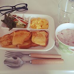 ワンプレート/朝食♡/キッチンのインテリア実例 - 2014-10-02 07:24:50