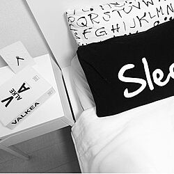 ベッド周り/sisdesign/mon・o・tone/IKEA/モノトーン...などのインテリア実例 - 2015-12-10 11:12:23
