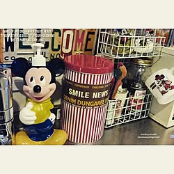 キッチン/デザイン雑貨/ミッキー/Mickey/ジャンク...などのインテリア実例 - 2015-01-12 12:34:43