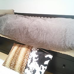 ベッド周り/ニトリ/IKEA/クッションのインテリア実例 - 2014-01-05 22:12:43