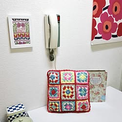 机/小さな暮らし/一人暮らし/賃貸アパート/Cath kidston...などのインテリア実例 - 2017-04-18 15:59:24