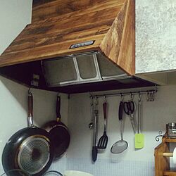 キッチン/壁紙DIY/かべがみや本舗さん/IKEAのインテリア実例 - 2016-05-07 00:47:37