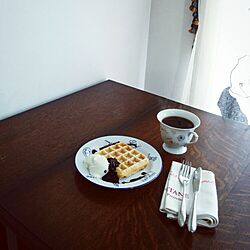 リビング/breakfast/おうちカフェ/マグカップのインテリア実例 - 2016-04-28 15:47:52