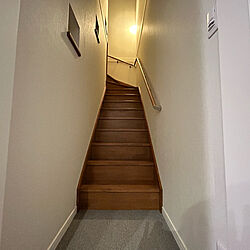 階段室の照明/階段室の壁面/階段室/ミニッチ/リビング階段...などのインテリア実例 - 2023-03-10 21:03:05