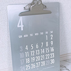 カレンダー/北欧/モノトーン/ホワイトインテリア/アンティーク...などのインテリア実例 - 2022-04-03 01:34:37