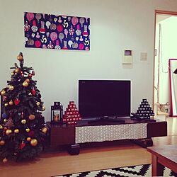 リビング/無印良品/アクタス/IKEA/クリスマスツリー...などのインテリア実例 - 2014-11-12 11:42:48
