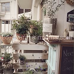 玄関/入り口/natural/gardening/DIY/ブログやってます♡...などのインテリア実例 - 2014-04-19 12:04:57