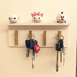 壁/天井/TSUM TSUM/100均/DIY/北欧...などのインテリア実例 - 2017-06-04 14:41:31