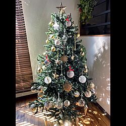 クリスマス雑貨/クリスマスツリー150cm/リビング/クリスマスのインテリア実例 - 2023-12-10 15:39:42
