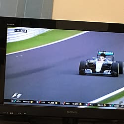 リビング/家具じゃないけど/テレビ/F1のインテリア実例 - 2016-12-04 23:07:53