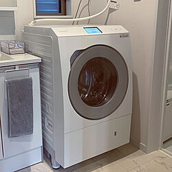 洗面所/NA-LX129AR-W/Panasonicドラム式洗濯機/バス/トイレのインテリア実例 - 2022-08-13 03:18:47