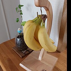 キッチン/バナナの保存法/可愛いもの❤️のインテリア実例 - 2023-04-18 12:22:02