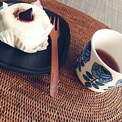 リビング/マリメッコマグ/お茶タイム♡/うちカフェのインテリア実例 - 2014-10-20 15:35:32