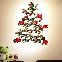 壁/天井/クリスマスツリー/IKEAのインテリア実例 - 2016-11-17 21:22:06