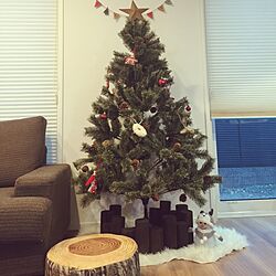 リビング/クリスマス/リビング/クリスマスツリー150cm/nico and...のインテリア実例 - 2016-12-05 15:45:10
