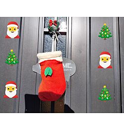 玄関/入り口/クリスマス/クリスマス飾り/ブーツ飾り/ミニマリスト...などのインテリア実例 - 2023-11-14 10:19:34