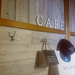 壁/天井/見て下さり、ありがとうございます！/cafe/cafe風/DIY...などのインテリア実例 - 2017-03-25 00:00:26